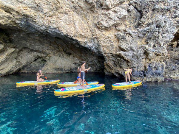 Excursion de paddle surf à Ibiza