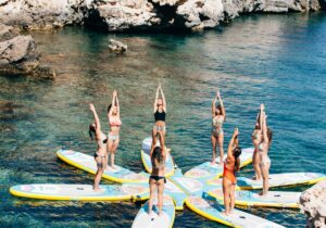 Sup yoga en Ibiza